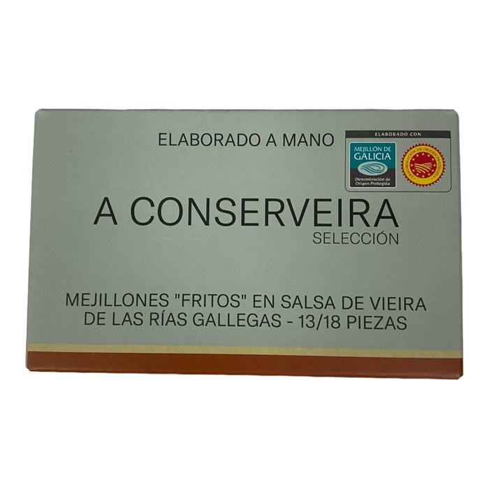 【西班牙直送】A Conserveira - 扇貝汁浸貽貝(120g)